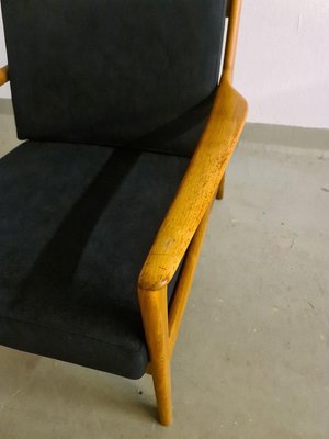 Mid-Century Walnut USA 75 Easy Chair by Folke Ohlsson for Dux, Sweden-UYK-806770