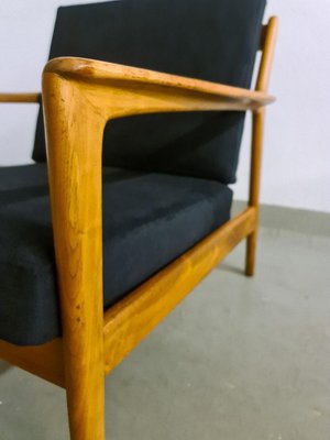 Mid-Century Walnut USA 75 Easy Chair by Folke Ohlsson for Dux, Sweden-UYK-806770