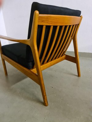 Mid-Century Walnut USA 75 Easy Chair by Folke Ohlsson for Dux, Sweden-UYK-806770