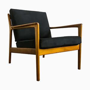 Mid-Century Walnut USA 75 Easy Chair by Folke Ohlsson for Dux, Sweden-UYK-806770