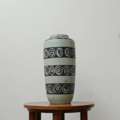 Mid-Century West German Green Ceramic Vase-JRP-1757050