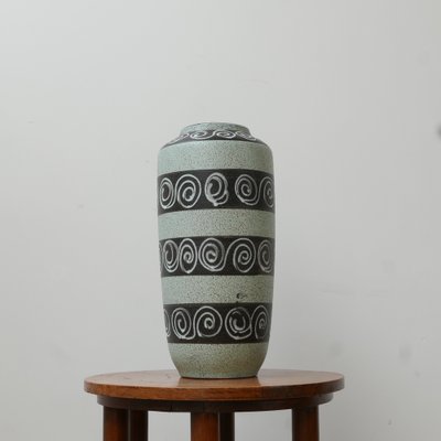 Mid-Century West German Green Ceramic Vase-JRP-1757050