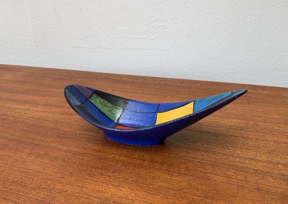 Mid-Century West German Pottery Bowl by Bodo Mans for Bay Keramik, 1960s-UAH-1425367