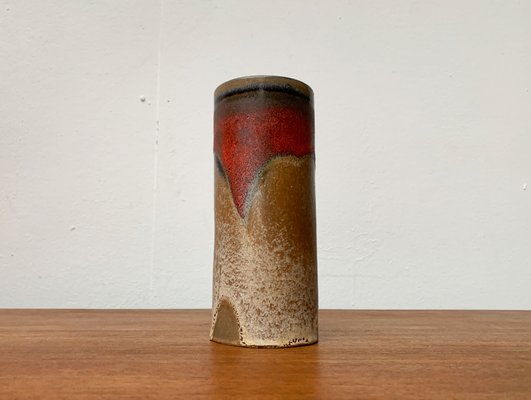 Mid-Century West German Pottery Fat Lava Vase, 1960s-UAH-1436288