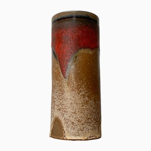 Mid-Century West German Pottery Fat Lava Vase, 1960s-UAH-1436288