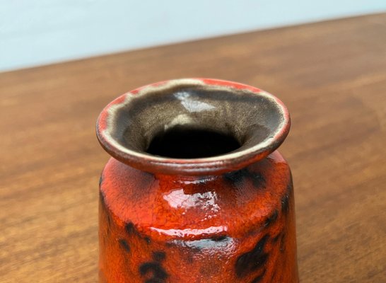 Mid-Century West German Pottery WGP Fat Lava Vase by Ilkra Edelkeramik, 1960s-UAH-1743169