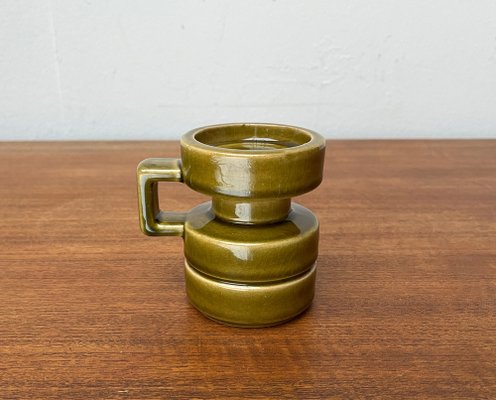 Mid-Century WGP West German Pottery Candle Holder by Cari Zalloni for Steuler, 1960s-UAH-1720989