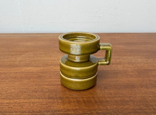 Mid-Century WGP West German Pottery Candle Holder by Cari Zalloni for Steuler, 1960s-UAH-1720989