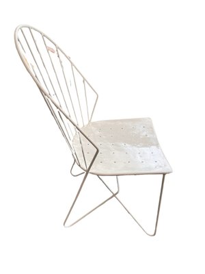 Mid-Century White Chair by Jowladar & v. Mödlhammer for Sonett, 1950s-SEI-1338410