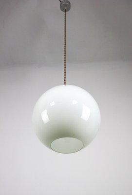 Mid-Century White Glass Pendant Lamp-HGJ-1187975