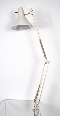 Mid-Century White L-1 Model D Table Lamp from Luxo-VLO-799843