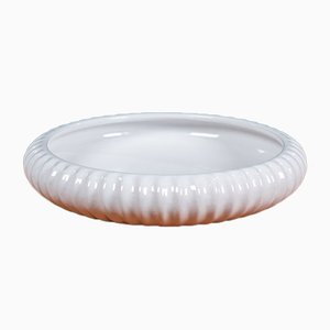 Mid-Century White Modern Bowl from L. Hjorth-ZGQ-773312