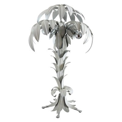 Mid-Century White Palm Tree Table Lamp by Hans Kögl, 1970s-VNE-966149