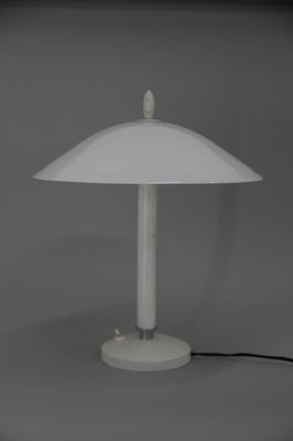 Mid-Century White Table Lamp, 1950s-TZ-1318937