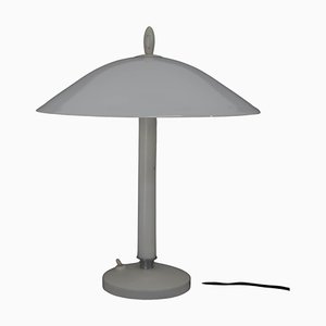 Mid-Century White Table Lamp, 1950s-TZ-1318937