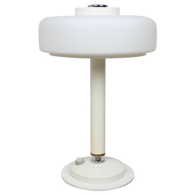 Mid-Century White Table Lamp from Napako, 1960s-TZ-862456