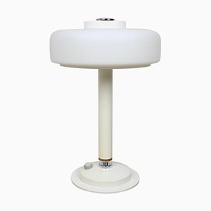 Mid-Century White Table Lamp from Napako, 1960s-TZ-862456