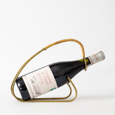 Mid-Century Wine Bottle Holder from Carl Auböck, 1950s-IXK-1087205