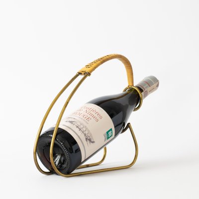 Mid-Century Wine Bottle Holder from Carl Auböck, 1950s-IXK-1087205