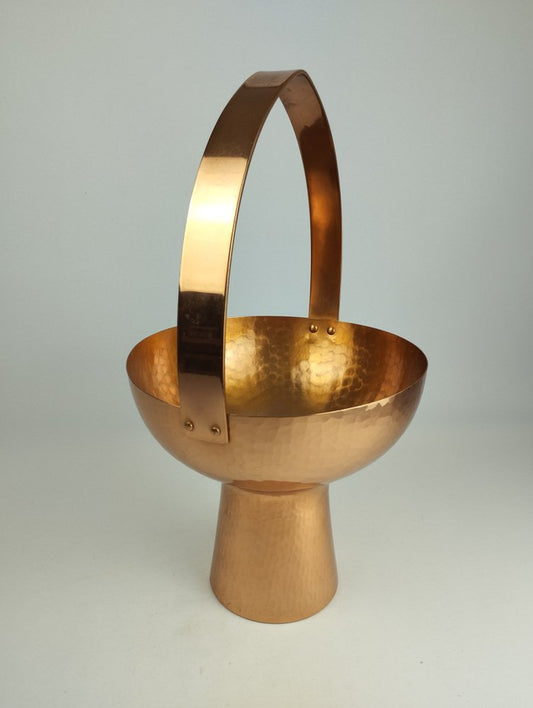 Mid-Century Wine Cooler in Copper by Eugen Zint, 1960s