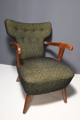 Mid-Century Wingback Armchairs from Krásná Jizba, Czechoslovakia, 1940s, Set of 2-HXT-2042062