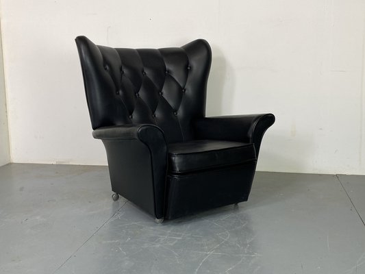 Mid-Century Wingback Easy Chair, 1960s-DE-1794464