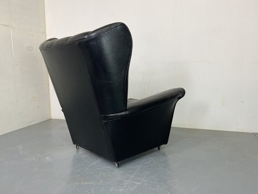 Mid-Century Wingback Easy Chair, 1960s-DE-1794464