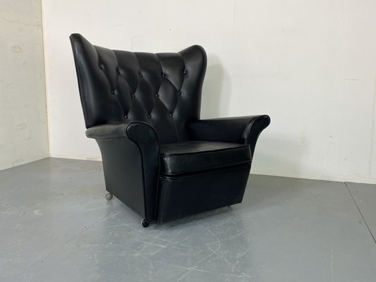 Mid-Century Wingback Easy Chair, 1960s-DE-1794464