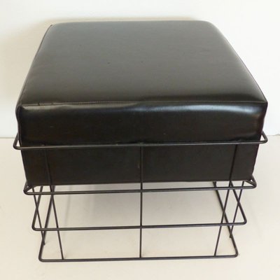 Mid-Century Wire Stool-WK-1009547