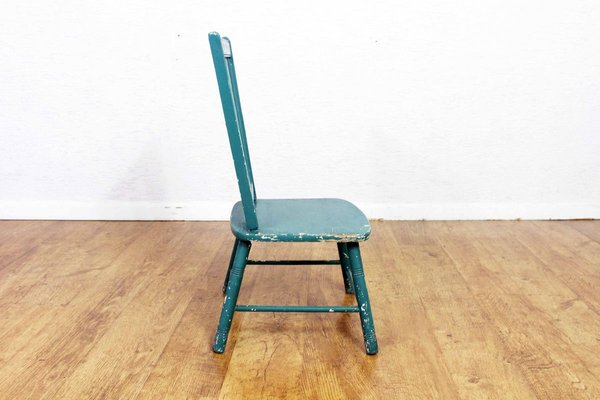 Mid-Century Wood Children's Chair-BQF-768851