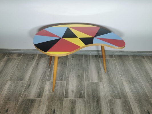 Mid-Century Wood Coffee Table-QJA-1802378