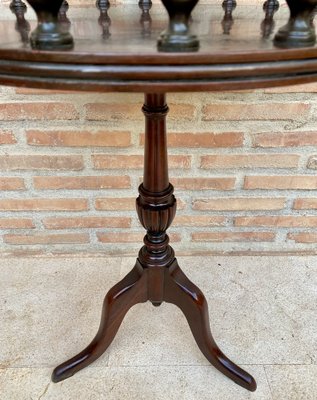 Mid-Century Wood Side Table or Jardinière, 1940s-NOU-1803174