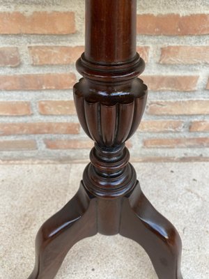 Mid-Century Wood Side Table or Jardinière, 1940s-NOU-1803174