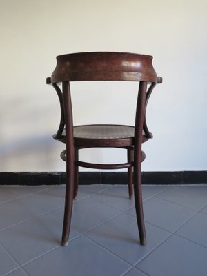 Mid-Century Wooden Bistro Chair, 1950s-GGK-1804582