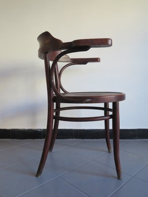 Mid-Century Wooden Bistro Chair, 1950s-GGK-1804582