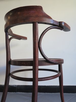 Mid-Century Wooden Bistro Chair, 1950s-GGK-1804582