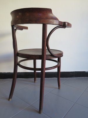 Mid-Century Wooden Bistro Chair, 1950s-GGK-1804582