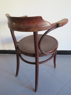 Mid-Century Wooden Bistro Chair, 1950s-GGK-1804582