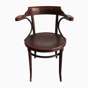 Mid-Century Wooden Bistro Chair, 1950s-GGK-1804582