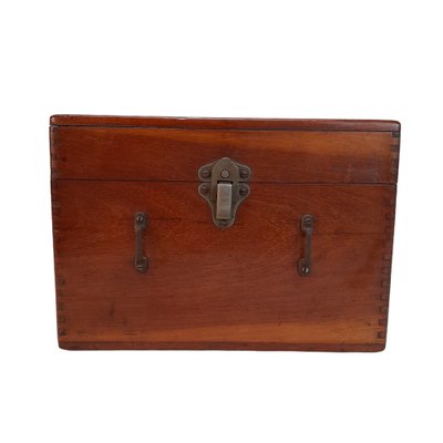 Mid-Century Wooden Box with a High Frequency by Everay England-TCS-1309926