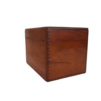 Mid-Century Wooden Box with a High Frequency by Everay England-TCS-1309926