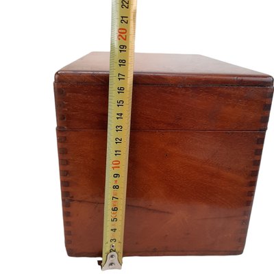 Mid-Century Wooden Box with a High Frequency by Everay England-TCS-1309926