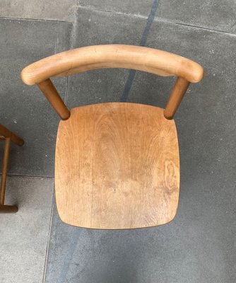 Mid-Century Wooden Chair, 1960s, Set of 2-UAH-1338266