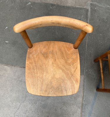 Mid-Century Wooden Chair, 1960s, Set of 2-UAH-1338266