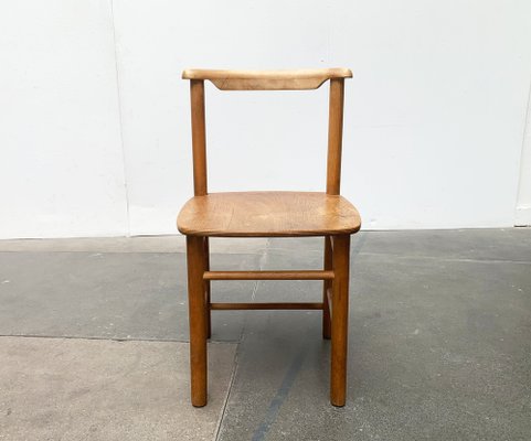 Mid-Century Wooden Chair, 1960s, Set of 2-UAH-1338266