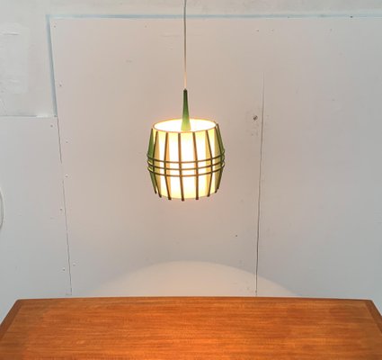 Mid-Century Wooden Cocoon Pendant-UAH-1015719