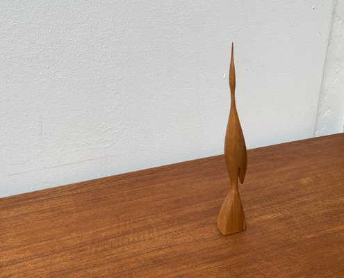 Mid-Century Wooden Deco Bird, 1960s-UAH-1342034