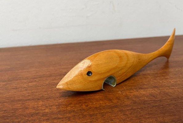 Mid-Century Wooden Fish Bottle Openers, 1960s, Set of 3-UAH-2020660