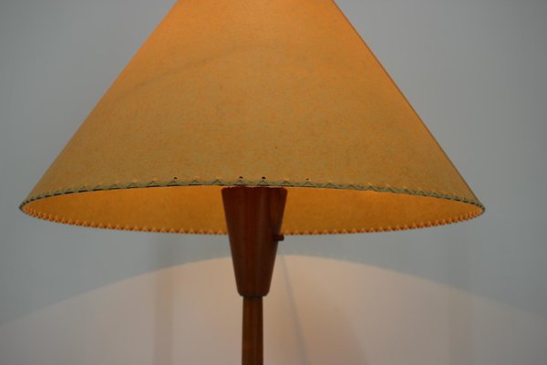 Mid-Century Wooden Floor Lamp by Jan Kalous for Uluv, 1950s-TZ-848554