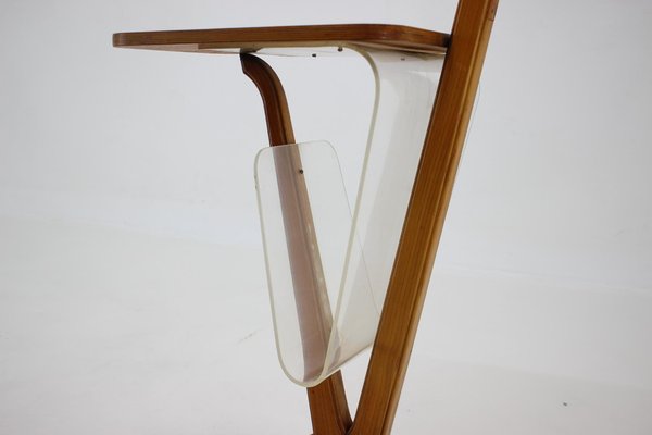 Mid-Century Wooden Floor Lamp from ULUV, Czechoslovakia, 1950s-TZ-1123945